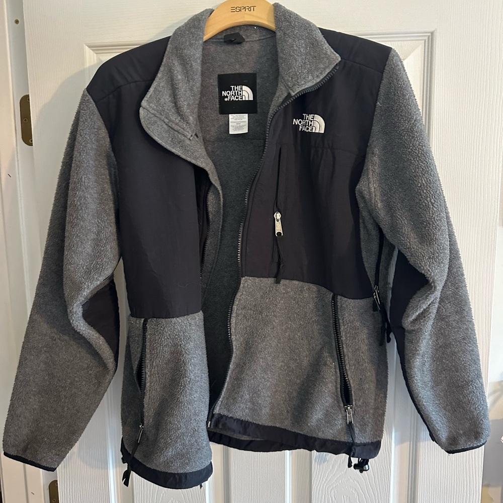 Vintage The North Face Denali Charcoal Fleece Jacket